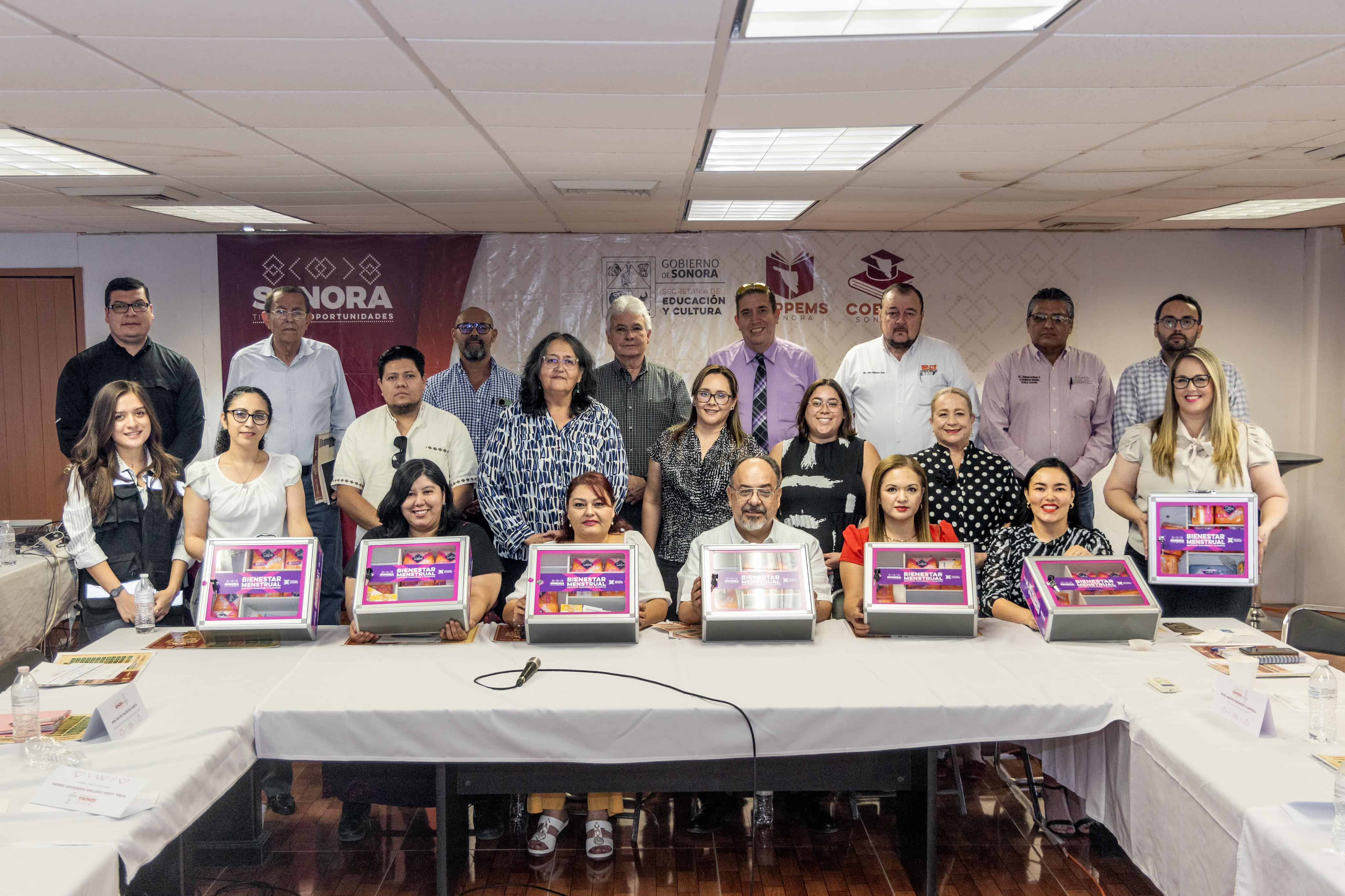 Acuerdan estrategias para ampliar la cobertura de Bienestar Menstrual en escuelas de Sonora