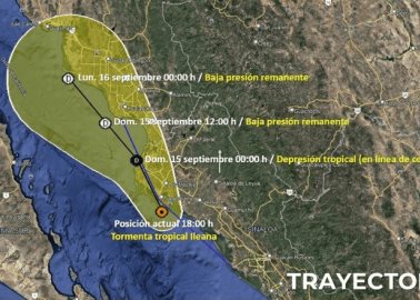 Por Ileana, SMN mantiene pronóstico de lluvias para Sonora y Sinaloa