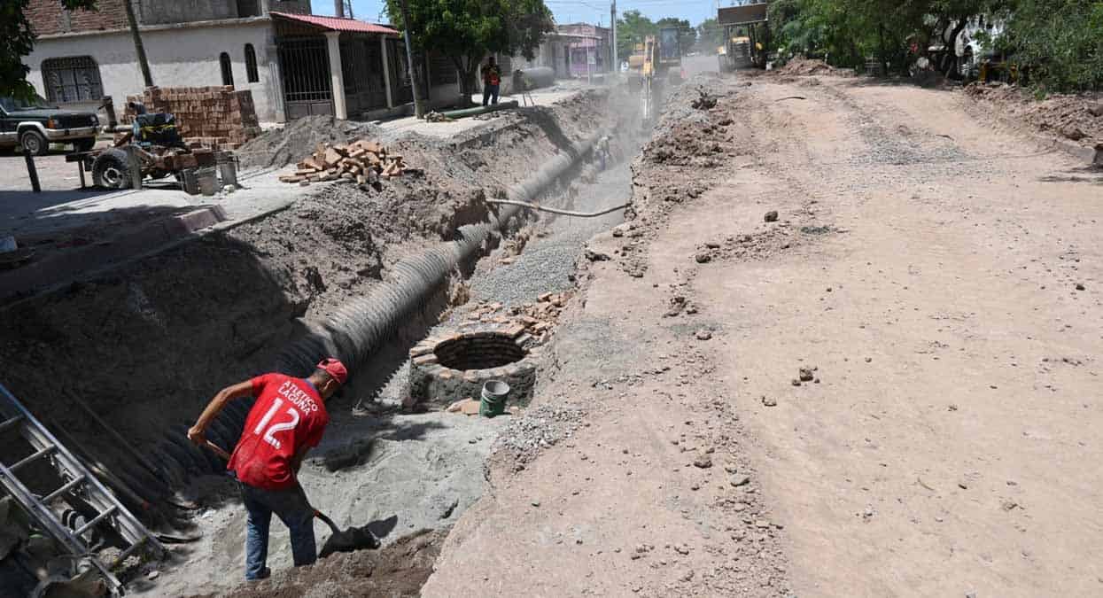 Tormenta tropical Ileana no afecta a obras de Oomapas de Cajeme