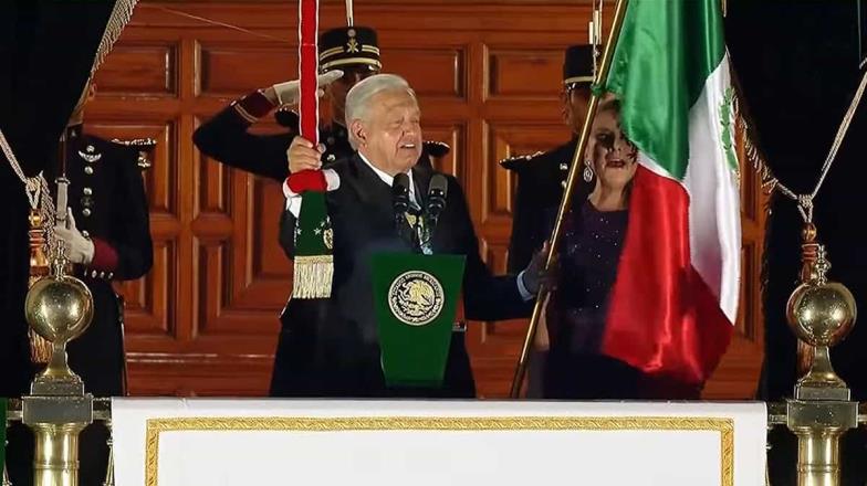 AMLO da su último y emotivo Grito de Independencia