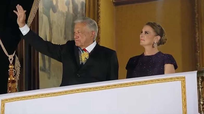 AMLO da su último y emotivo Grito de Independencia