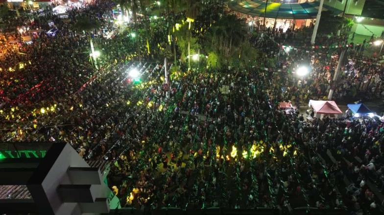 Dan El Grito en Navojoa; destacan en los vivas a la Etnia Mayo y la revolución de las conciencias