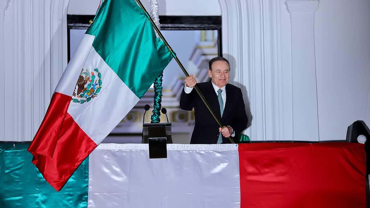 ¡Viva México! Desde Palacio de Gobierno