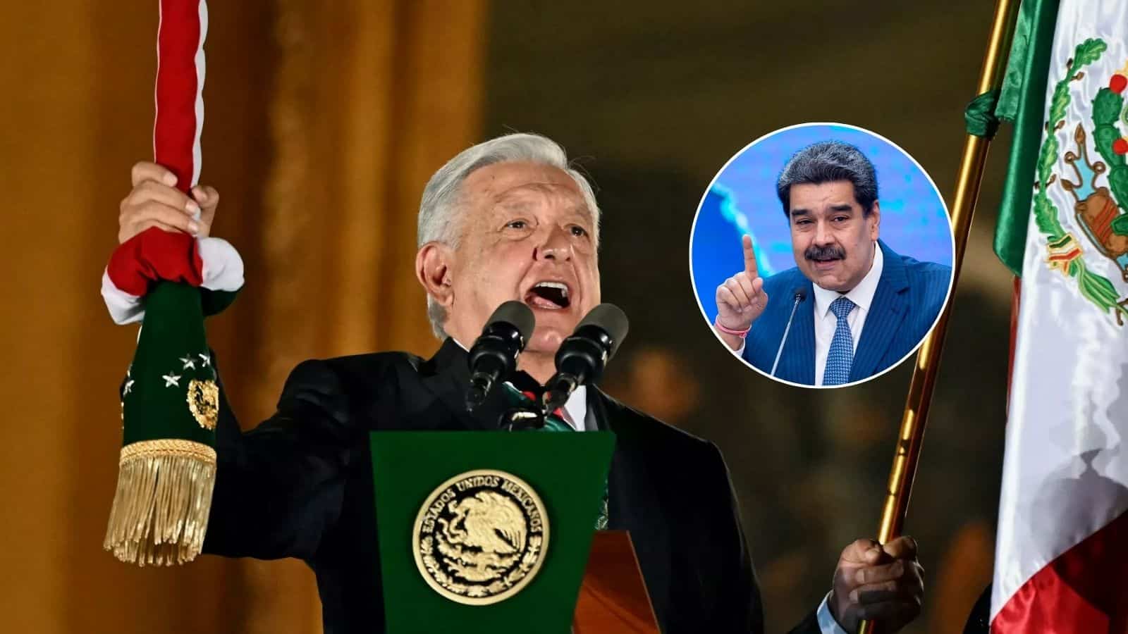 Nicolás Maduro felicita a AMLO y Sheinbaum por el 214 aniversario del Grito de Independencia de México