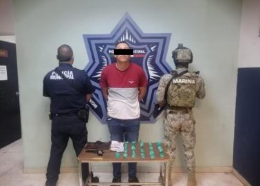 Capturan a hombre con droga al oriente de Ciudad Obregón