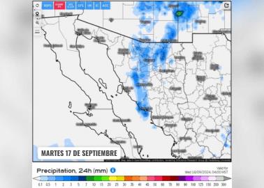 Clima en Sonora hoy 17 de septiembre: El frente frío No. 2 se extenderá sobre el noroeste de México