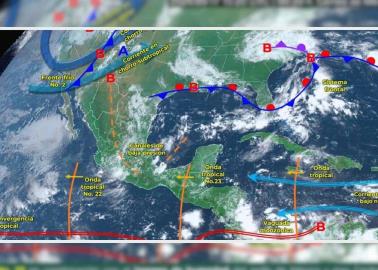 Frente frío 2 ya está en México; estos serán lo Estados más afectados, según Conagua