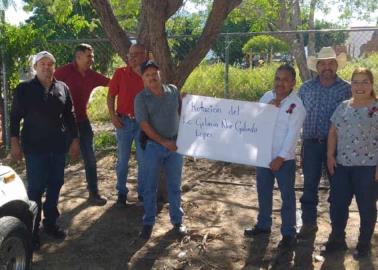 Miembros de la Sección 79 protestan en INPI de Álamos, Sonora