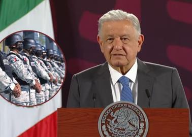 "Estoy muy contento y tranquilo": AMLO celebra aprobación de la Reforma a la Guardia Nacional