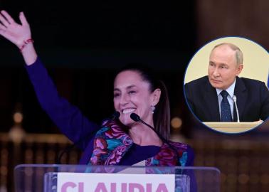 Vladímir Putin no asistirá a la toma de posesión de Claudia Sheinbaum Pardo