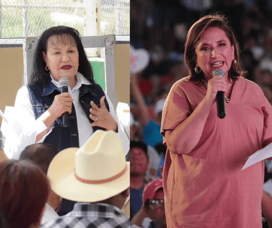 Funcionaria de Sonora confunde a Claudia Sheinbaum con Xóchitl Gálvez y la llama próxima presidenta