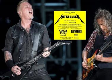 Metallica enciende a fanáticos con versión metal de "La Chona" durante su concierto en México