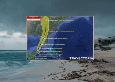 Tormenta tropical Helene: Alerta amarilla en varios municipios al sureste de México