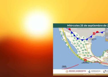 Clima en Sonora hoy 25 de septiembre: Continúan las altas temperaturas en el Estado