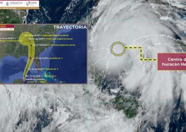 Helene se convierte en huracán categoría 1; se aproxima a Quintana Roo y EU