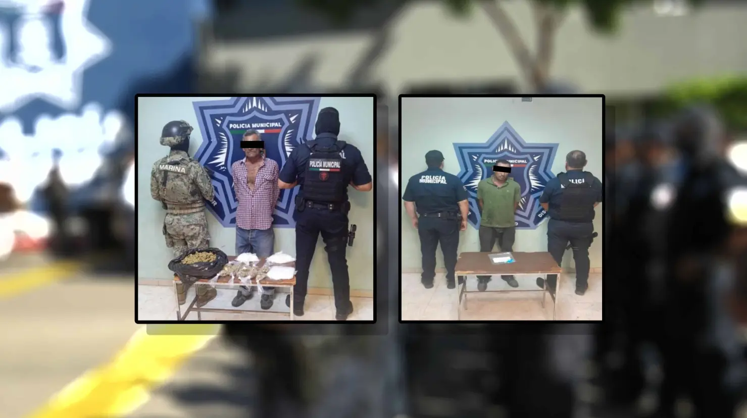 Decomisan crystal y mariguana en Cajeme; hay dos detenidos