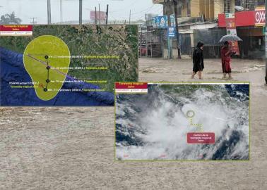 John retoma fuerza como tormenta tropical, ¿cuándo y dónde volverá a tocar tierra?