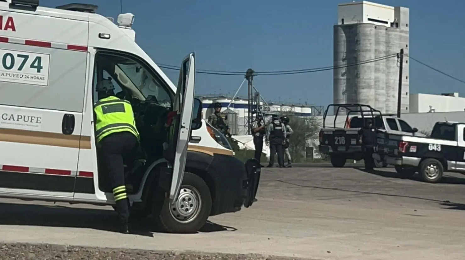 Tirotean auto en la México 15, al sur de Cajeme
