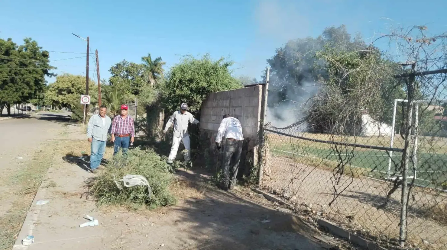 Etchojoa: Proyectan mejorar áreas verdes