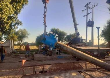 En Huatabampo se reanuda el servicio de agua tras rehabilitación de pozo 