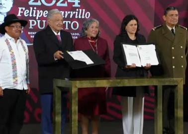 AMLO promulga reformas a la Guardia Nacional y pueblos indígenas durante su última mañanera