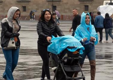 Frente frío 4 trae bajas temperaturas y lluvias intensas a varios estados del país