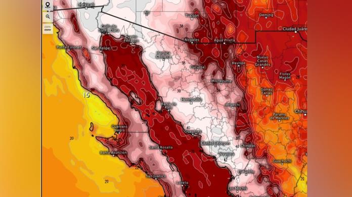 Alertan por calor extremo en Sonora durante los próximos 10 días Alertan por calor extremo en Sonora durante los próximos 10 días