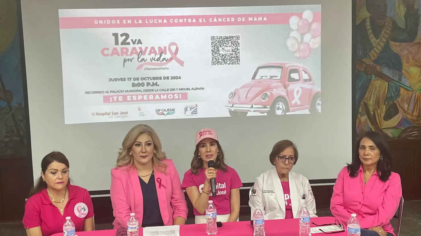 En Cajeme, invitan a la doceava caravana contra el cáncer de mama