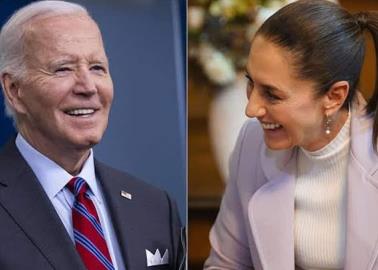 Claudia Sheinbaum habla con Joe Biden por teléfono; estos temas abordaron