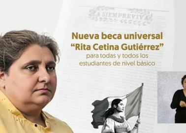 Sheinbaum lanza la Beca Rita Cetina: ¿Cuánto recibirán los estudiantes de nivel básico?