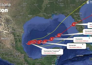 Podría Milton convertirse en huracán: alertan a varios estados por lluvias y vientos fuertes