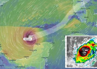 Tormenta tropical Milton se convierte en huracán categoría 1 en el Golfo de México