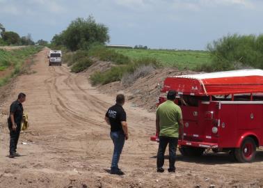 Hallan a hombre asesinado en el Valle del Yaqui, al sur de Cajeme