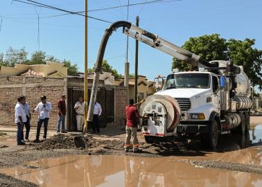 Oomapas Cajeme atiende red sanitaria en colonias del noroeste de la ciudad