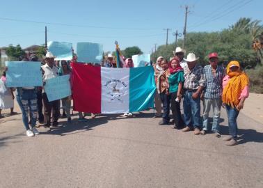 Mayos de El Júpare toman carretera por el tema de la regiduría étnica