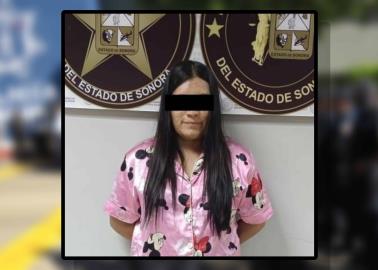 Detienen a mujer por robo de vehículo en Nogales