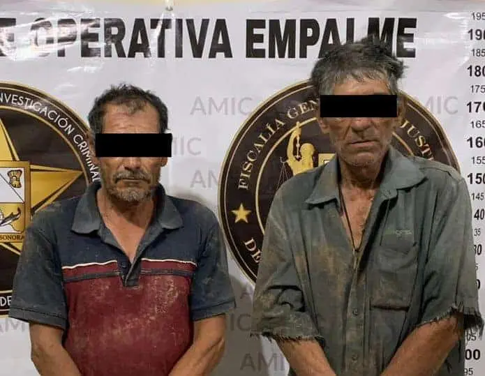 En Empalme detienen a dos por robo de camarón