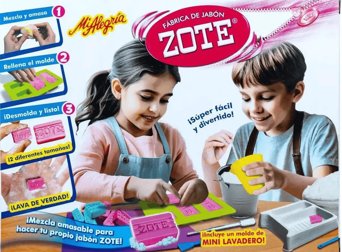 Mi Alegría lanza minifábrica del emblemático jabón Zote