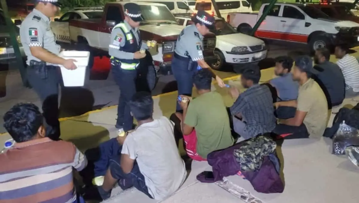 En Sonora rescatan a 74 personas migrantes provenientes de diferentes partes del mundo