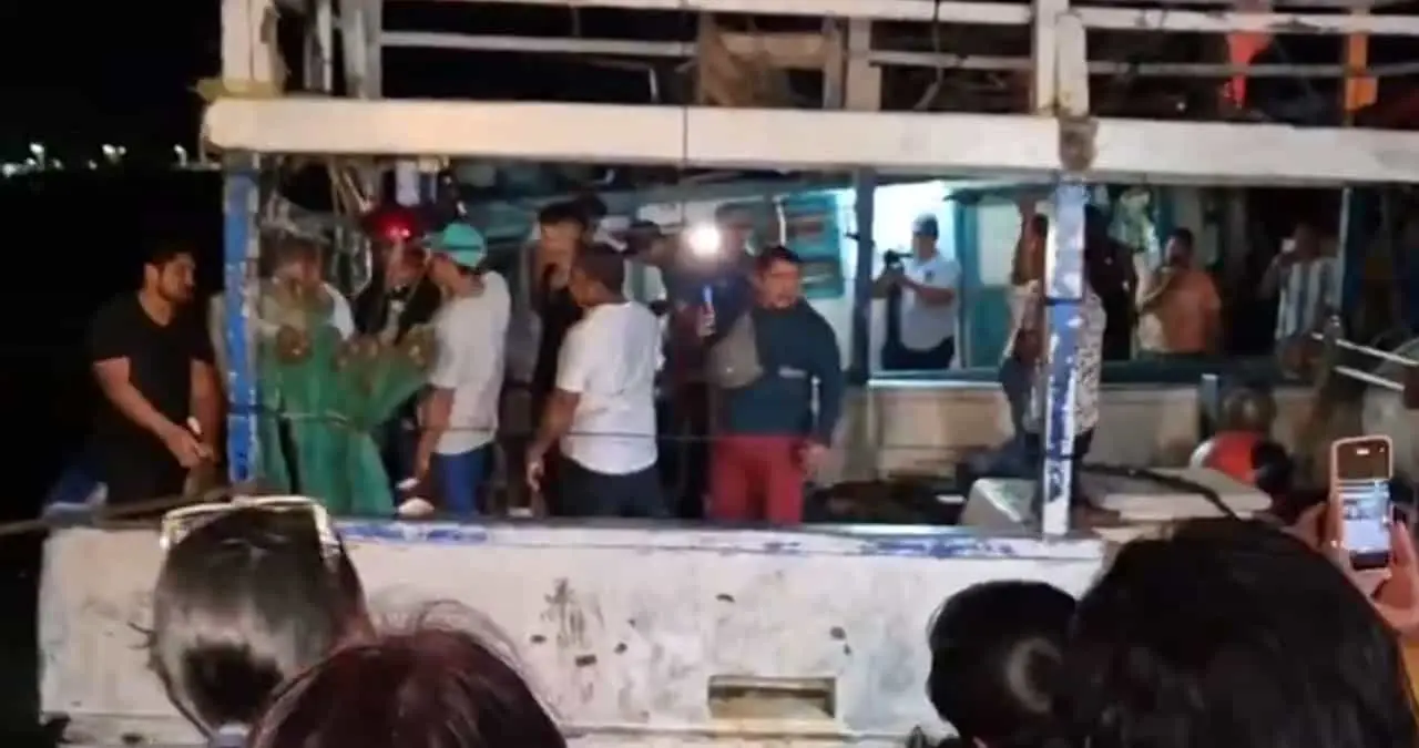 Rescatan  en Yucatán a pescadores que sobrevivieron a huracán Milton