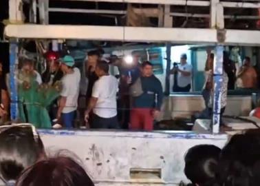 Rescatan  en Yucatán a pescadores que sobrevivieron a huracán Milton