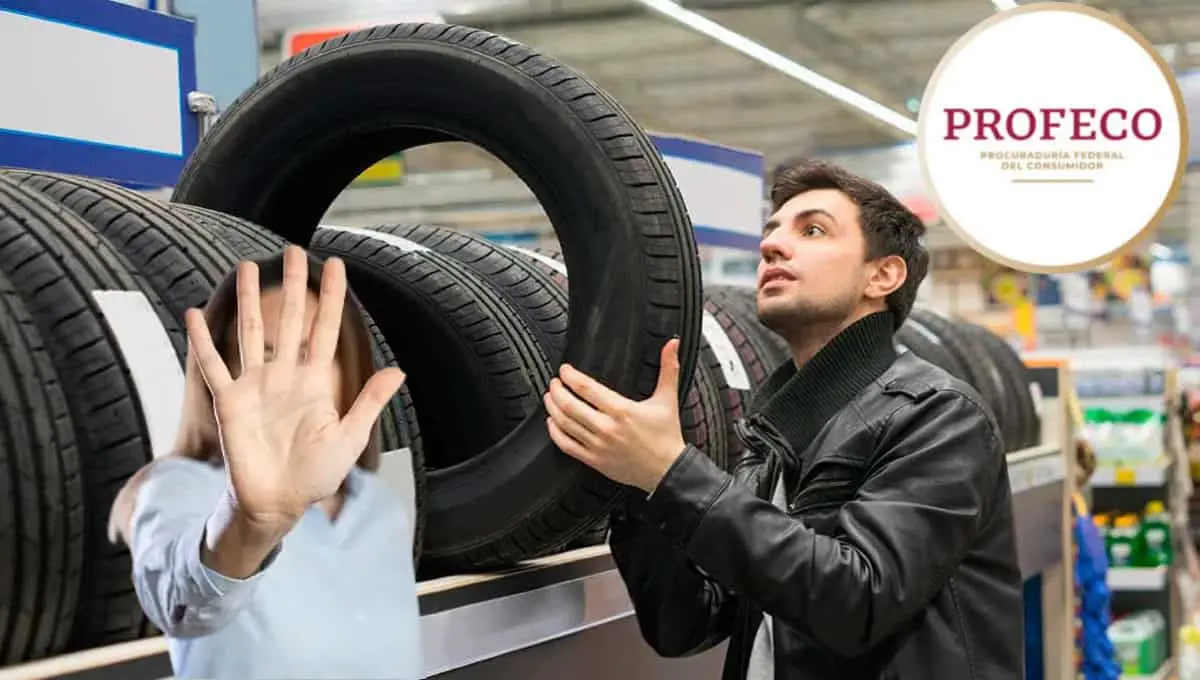Estas llantas para automóviles no son recomendadas por Profeco