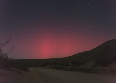 Disfrutan de auroras boreales en Sonora