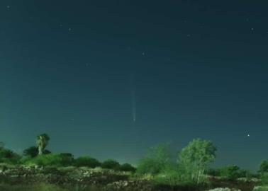 Cometa Atlas: Así se vió en Cajeme