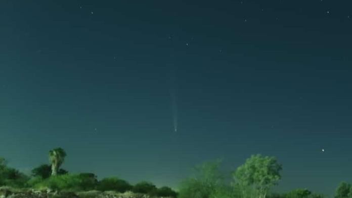 Cometa Atlas: Así se vió en Cajeme Cometa Atlas: Así se vió en Cajeme