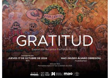 En Huatabampo invitan a la exposición Gratitud, un culto a la muerte