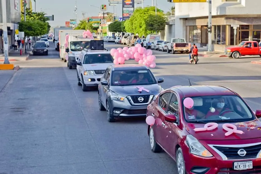 Cáncer de Mama: Navojoa se sumará con la Caravana Rosa