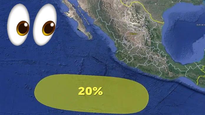 Se forma perturbación en el Océano Pacífico; es el tercer intento de formación de la tormenta “Kristy”