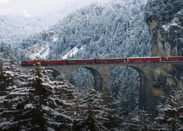 Viajes en inviernos: Este tren norteño te hará sentir que estás en Los Alpes suizos