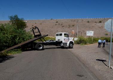 Aparatoso accidente en la Presa Álvaro Obregón, al norte de Cajeme